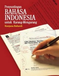 Penyuntingan Bahasa Indonesia Untuk Karang Mengarang